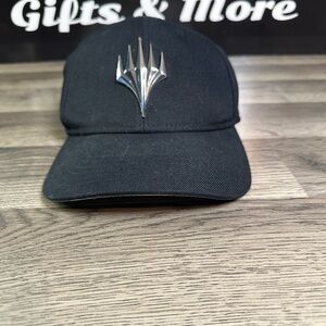 Magic the gathering Black men’s hat Cap with Silver Detail
